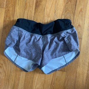 grey lulu shorts